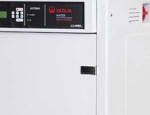 Standardized system that produces purified water