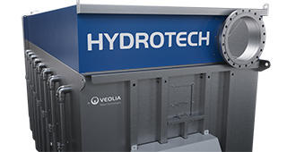 Front view of a Hydrotech Cloth Filter